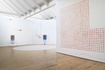 Contemporary art exhibition Senga Nengudi Senga Nengudi at DIA Beacon New York United States