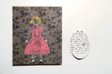 Flower girl by Jenny Watson contemporary artwork painting