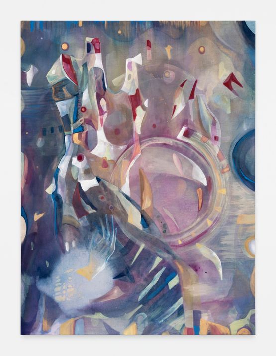 Contours by Mathilde Denize contemporary artwork Painting