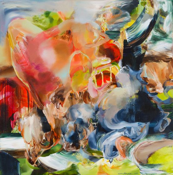 Permeate by Wu Shuang contemporary artwork Painting