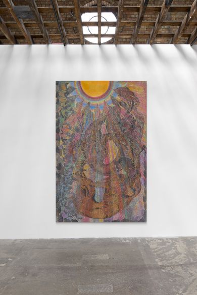 Chris Ofili's Opulent Paintings of Sin and Seduction