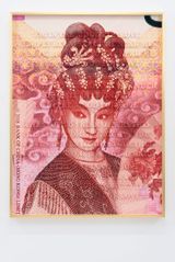 In the mood for love from Love Song For Time of Crisis Series Hong Kong Banknote by Carlos Aires contemporary artwork photography print