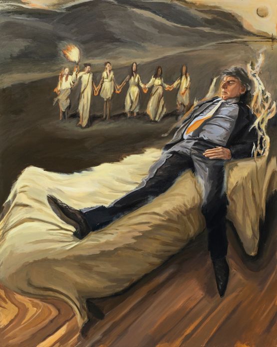 Dads Bedroom by Jose Vivero contemporary artwork Painting