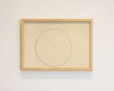 Points at the same distance from three points by Koo Hyunmo contemporary artwork drawing works on paper