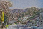 Beotgogae Hill by Min Joung-Ki contemporary artwork Painting