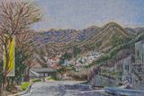 Beotgogae Hill by Min Joung-Ki contemporary artwork painting