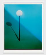 Lamp in hill slope by Joao Maria Gusmao contemporary artwork photography