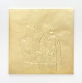 Partners by Rodrigo Hernandez contemporary artwork sculpture