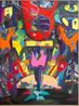 Sunrise by Franz Ackermann contemporary artwork Painting