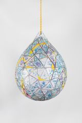 The Loop of Deep Waters 2 by Mark Bradford contemporary artwork mixed media