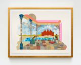tame the beast by Suchitra Mattai contemporary artwork painting print textile