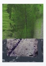 Incendiary by Ziggy Grudzinskas contemporary artwork mixed media painting works on paper