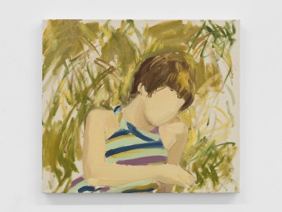 Stripes by Gideon Rubin contemporary artwork Painting