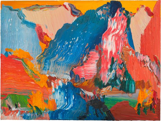 Autumn Mountain by Yin Zhaoyang contemporary artwork Painting