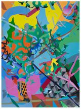 Pattern XIIIOttomans PetaPainting 1 XIII1 by Bi Rongrong contemporary artwork painting