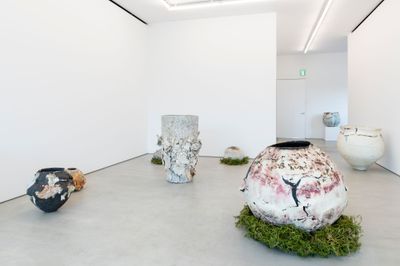 Yuji Uedas Blistering Ceramics at Blum  Poe