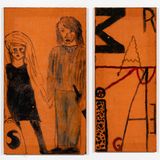 Love Marriage Property by Jenny Watson contemporary artwork painting