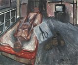 Scissors are Together with Your Loneliness by Mao Xuhui contemporary artwork painting