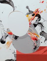 Deceiver by Jose Castiella contemporary artwork painting works on paper