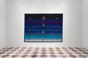 Contemporary art exhibition Abdoulaye Konate LUNE BLEUE at Levy Gorvy Dayan 19 East 64th Street United States