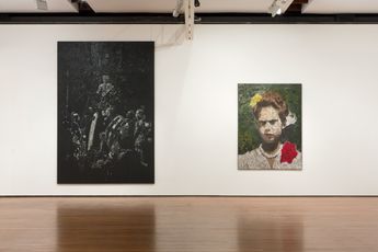 Contemporary art exhibition Daniel Boyd Far North at Roslyn Oxley9 Gallery Sydney Australia