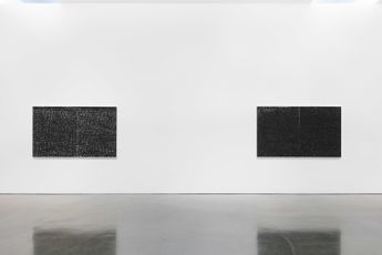 Contemporary art exhibition Glenn Ligon DOUBLE NEGATIVE at Regen Projects Los Angeles United States