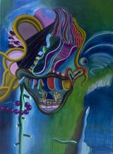 Beyond by Gorka Mohamed contemporary artwork painting works on paper