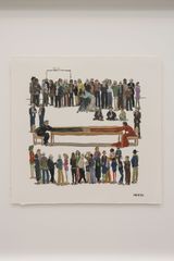by David Macho contemporary artwork painting works on paper