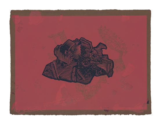 from the series Cada cosa es Babel 11 by Mariana Castillo Deball contemporary artwork Print