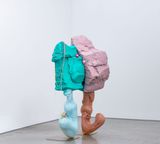Windmill floss  emote sculpture  by Justene Williams contemporary artwork design