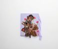ROTTED GOAT HEAD BLUES SMELLS OF POOR CUSTOMER RELATIONSHIP by Anya Paintsil contemporary artwork Painting