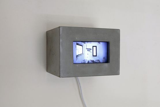 Text und Scherben A by Bernd Oppl contemporary artwork Sculpture