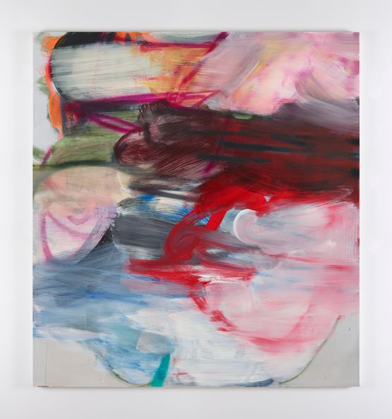 A CUP IN A STORM IN A HOUSE WITH NO FORM by Liliane Tomasko contemporary artwork Painting