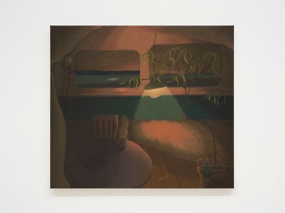 The Haze of Unwinding by Chit Yan Cheng contemporary artwork Painting