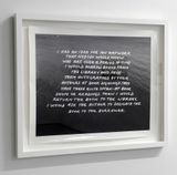 Untitled Library Books by Marie Shannon contemporary artwork print