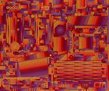 Matrix  2010 Asus_Rampage_III_Extreme_F by Lu Xinjian contemporary artwork painting