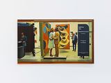 The Collector exposition by Diena Georgetti contemporary artwork painting
