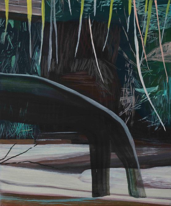 Untitled by Marc Desgrandchamps contemporary artwork Painting