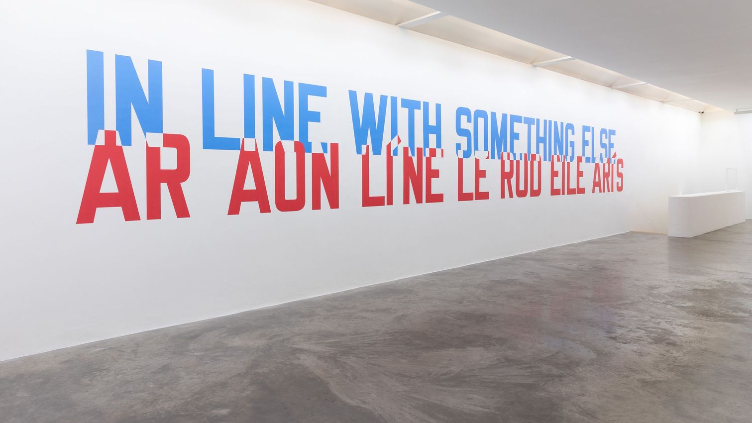 OF & ABOUT POSTERS: THE LAWRENCE WEINER POSTER ARCHIVE (1965