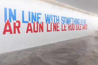Lawrence Weiner contemporary artist