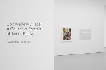 Contemporary art exhibition Group Exhibiton God Made My Face A Collective Portrait of James Baldwin at David Zwirner New York 19th Street United States