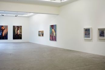 Contemporary art exhibition Christian Schoeler Rembrandt as a Boy at Galerie Urs Meile Lucerne Switzerland