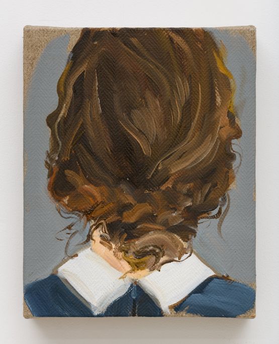 White Collar by Gideon Rubin contemporary artwork Painting