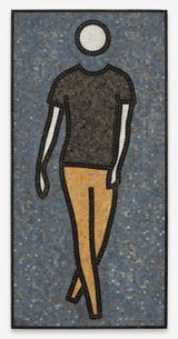 Dance 2 figure 2 step 2. by Julian Opie contemporary artwork sculpture