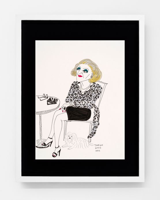 Torino Lady by Huang Hai-Hsin contemporary artwork Works on Paper