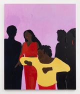 December at Tia Ceus House by Cassi Namoda contemporary artwork painting works on paper