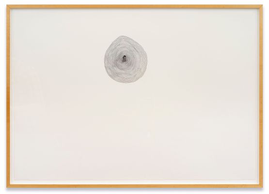 Impronta digitale 10 - Mignolo sinistro  Fingerprint 10 - left hand pinky by Giuseppe Penone contemporary artwork Works on Paper