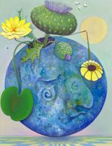 Thistle by Antone Konst contemporary artwork painting
