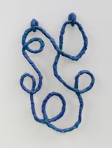 BLUE SCRAWL by Jaime Jenkins contemporary artwork