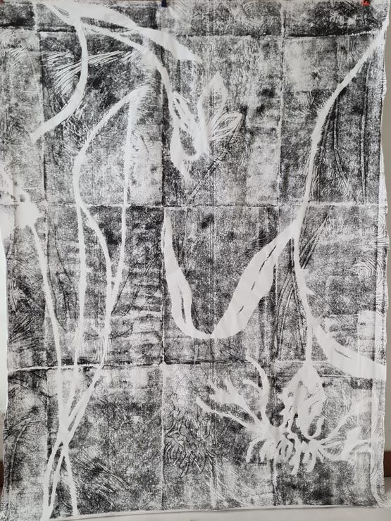 Untitled Galanthus by Judith Raum contemporary artwork Painting
